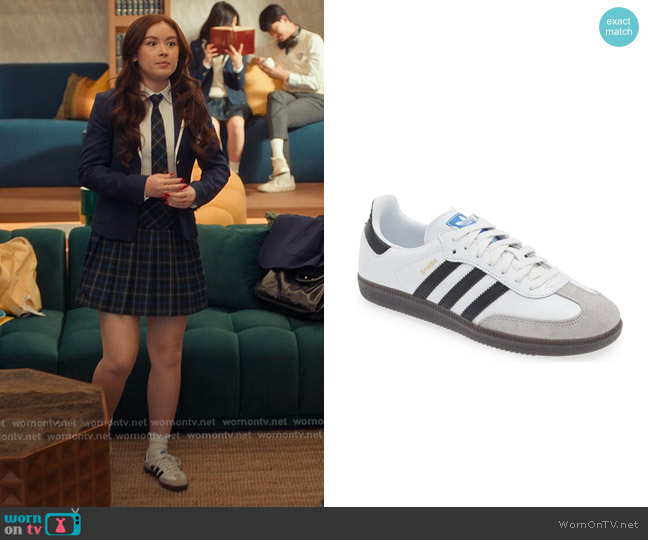 Adidas Gender Inclusive Samba OG Sneaker worn by Katherine Song-Covey (Anna Cathcart) on XO Kitty