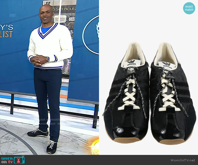 Adidas SFTM Country OG Sneakers worn by Dr. Ian Smith on Today