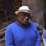 Al Roker’s blue cable knit sweater on Today