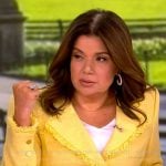 Ana’s yellow tweed blazer on The View
