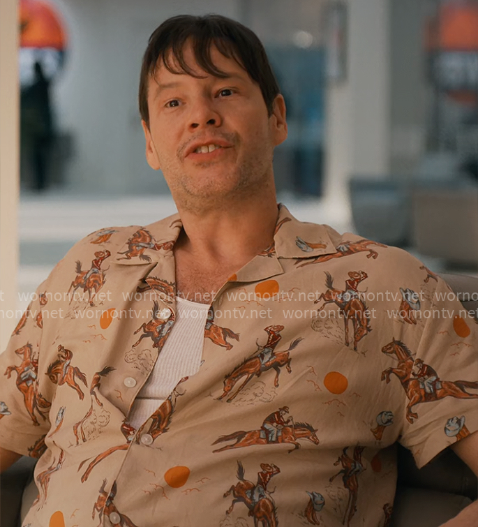 Benny’s cowboy shirt on Running Point
