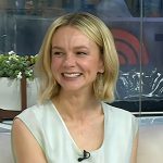 Carey Mulligan’s mint green sleeveless dress on Today