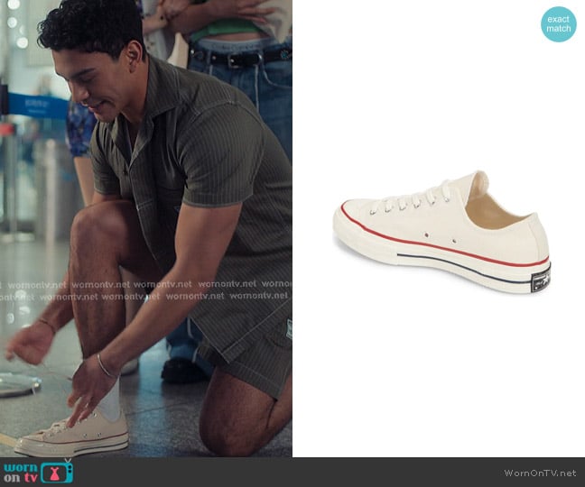Converse Chuck Taylor® 70 Low Top Sneaker worn by Quincy Shabazian (Anthony Keyvan) on XO Kitty