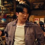 Dae’s purple denim jacket on XO Kitty