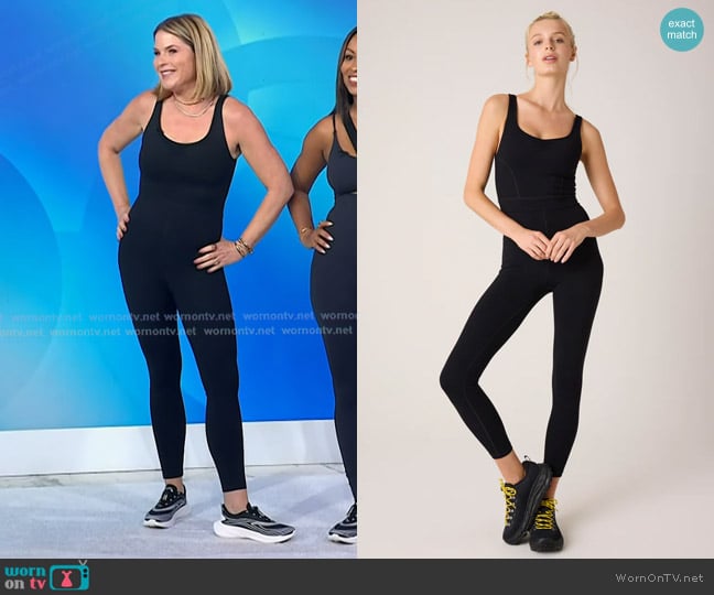 Daughter Lessons NYC Endurance Onesie worn by Jenna Bush Hager on Today
