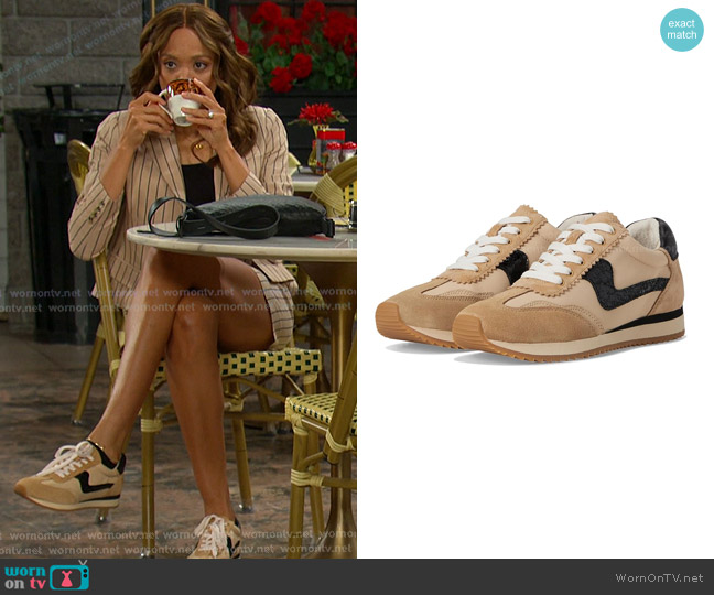 Dolce Vita B.NTCD Retro Jogger Sneakers worn by Lani Price (Sal Stowers) on Days of our Lives