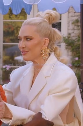 Erika’s statement earrings on The Real Housewives of Beverly Hills