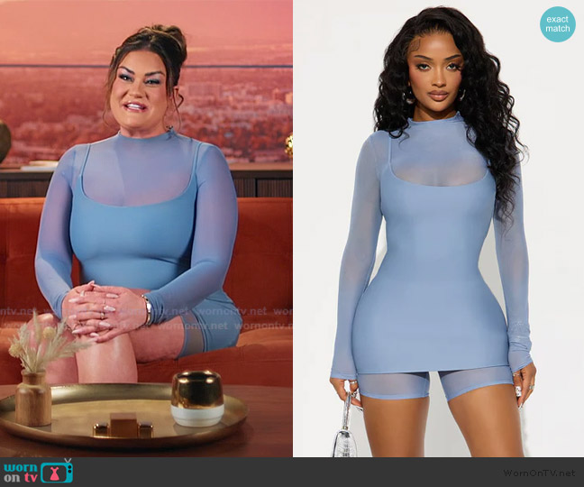 Fashion Nova Anya Form 2 Piece Double Lined Mini Dress worn by Brittany Cartwright on The Valley