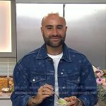 Edy Massih’s floral print denim jacket on Today