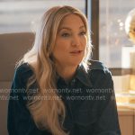 Isla’s denim shirtdress on Running Point