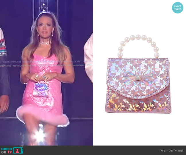 JUCHAO Mini Purse with Pearl Handle worn by Carrie Underwood on American Idol