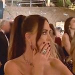 Kyle’s sequin strapless gown on The Real Housewives of Beverly Hills