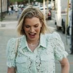 Lindsay’s mint lace top on Summer House
