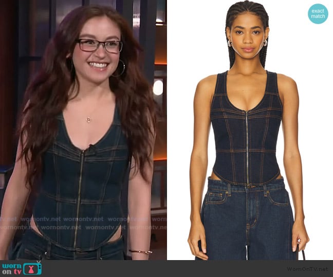 Lioness Westwood Top worn by Anna Cathcart on The Kelly Clarkson Show