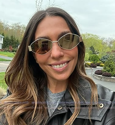 Melissa’s brown sunglasses on Today