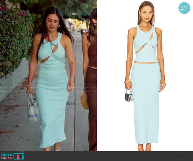 Mother of All Ariel Rib Top worn by Michelle Saniei on The Valley