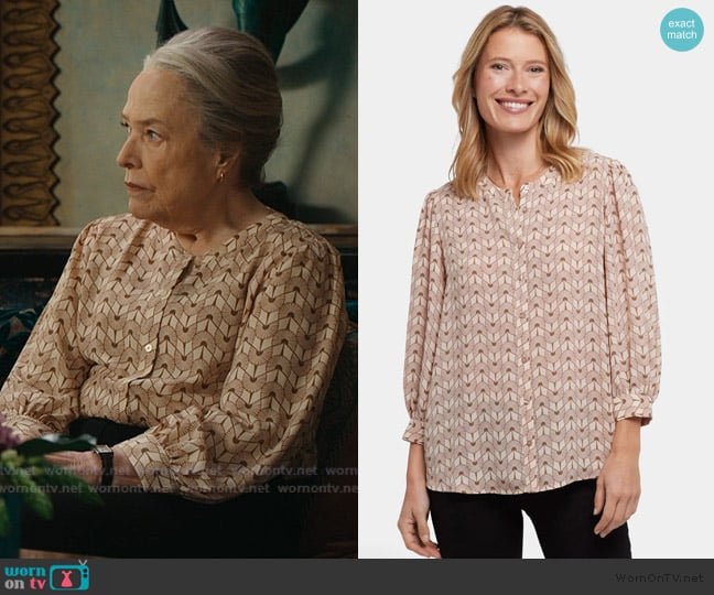 NYDJ Bonnie Blouse worn by Madeline Matlock (Kathy Bates) on Matlock