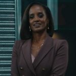 Olympia’s brown double breasted blazer on Matlock