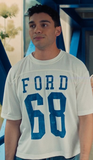 Q’s 68 Ford jersey on XO Kitty