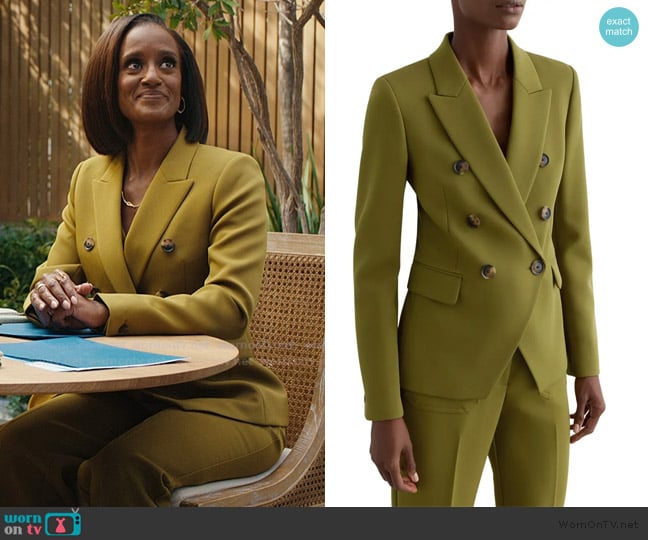 Reiss Priya Double Breasted Blazer worn by Olympia (Skye P. Marshall) on Matlock