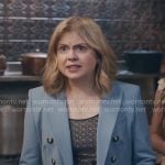 Sam’s blue blazer on Ghosts