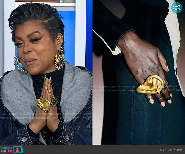 Schiaparelli by Schiaparelli 2024 Collection worn by Taraji P Henson on Today
