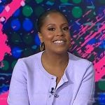 Sheinelle’s lilac cardigan on Today