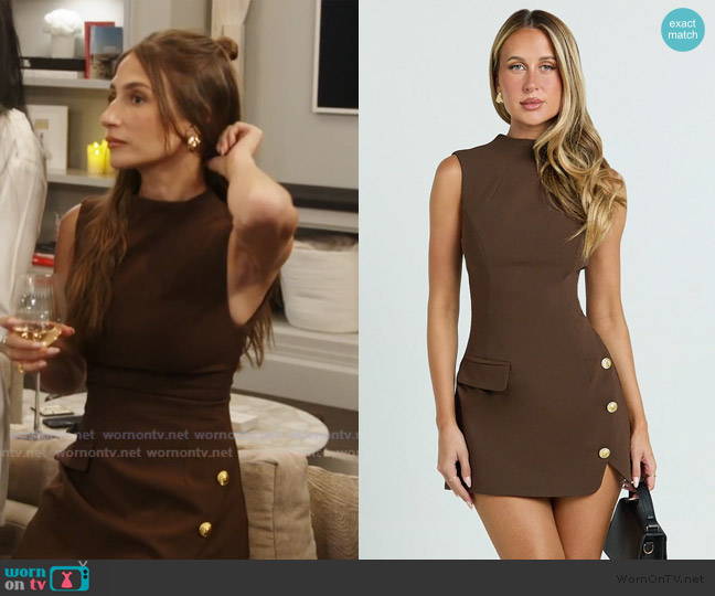 Showpo Langley Mini Dress worn by Amanda Batula on Summer House