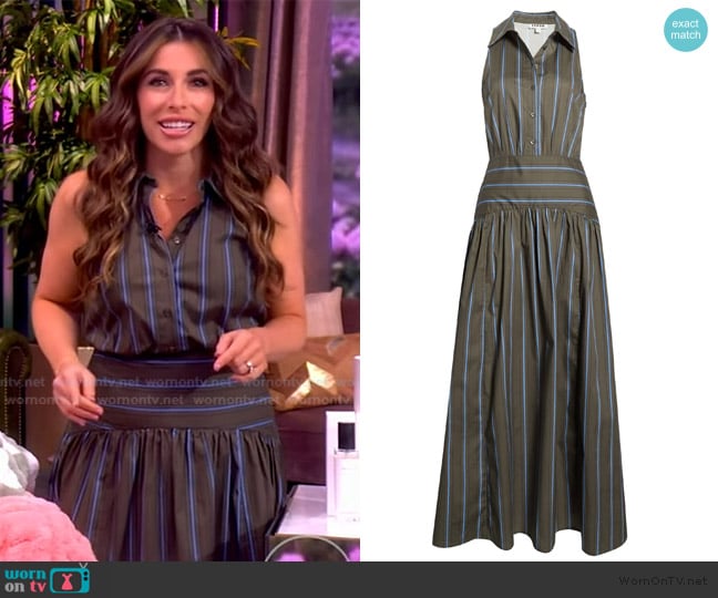 Staud Romy Dress worn by Alyssa Farah Griffin on The View