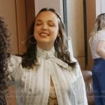 Levi’s striped jacket on Summer House