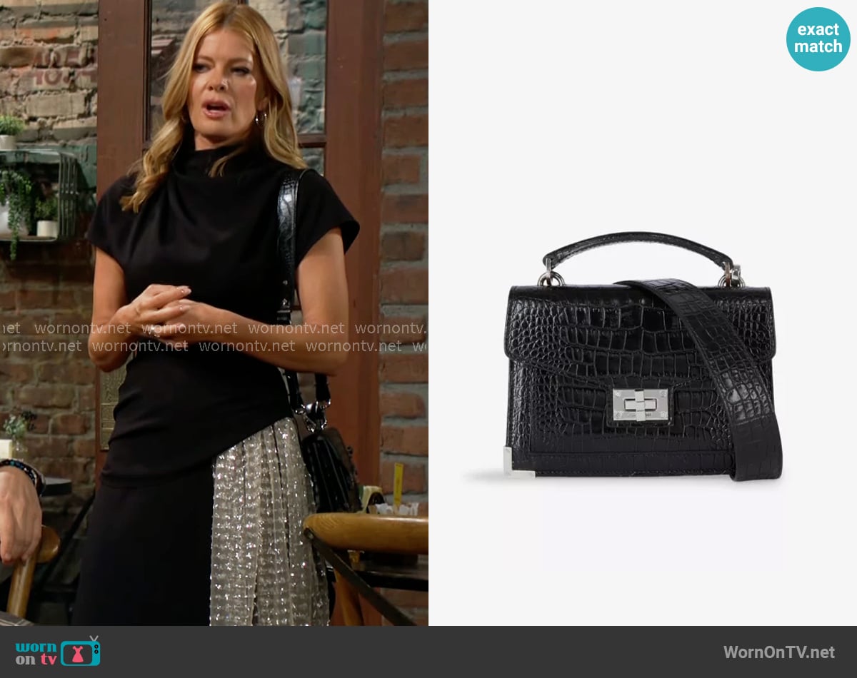 The Kooples Emily Bag worn by Phyllis Summers (Michelle Stafford) on The Young and the Restless