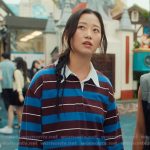 Yuri’s striped rugby jersey on XO Kitty