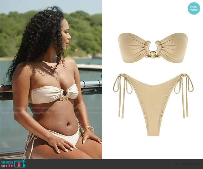 Zaful Two-Piece Bikini Set worn by Mia Calabrese on Summer House