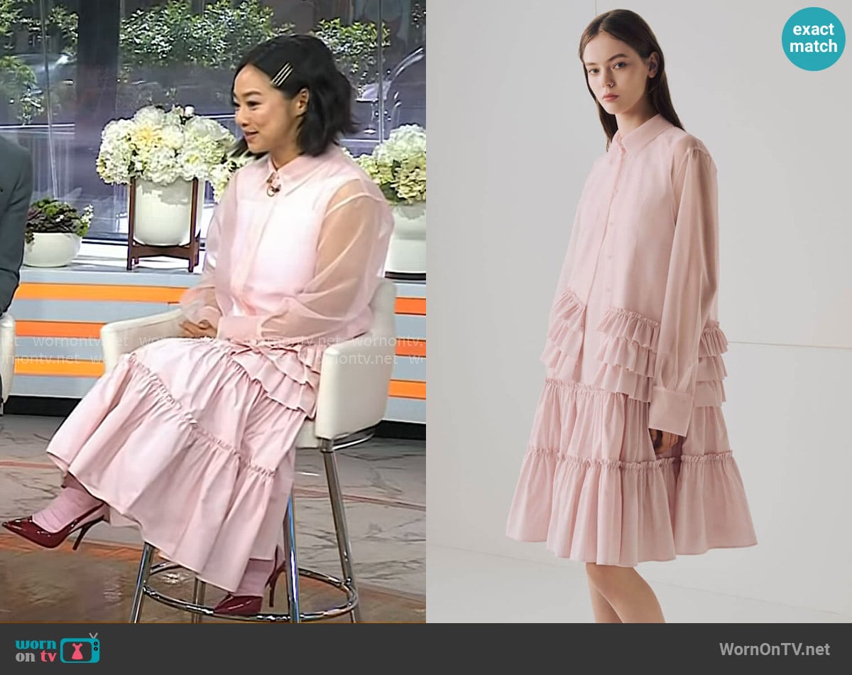 Adeam Spring Summer 2025 Collection worn by Stephanie Hsu on Today