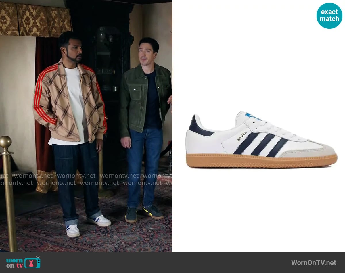 Adidas Samba OG Shoes worn by Jay (Utkarsh Ambudkar) on Ghosts