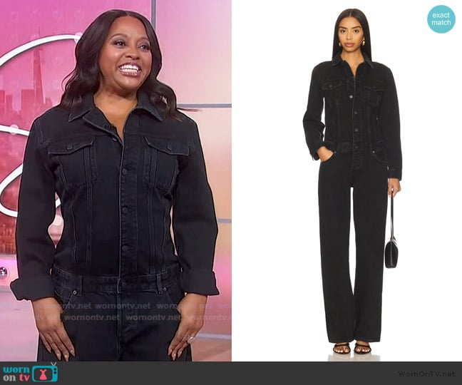 Agolde Esther Jumpsuit worn by Sherri Shepherd on Sherri