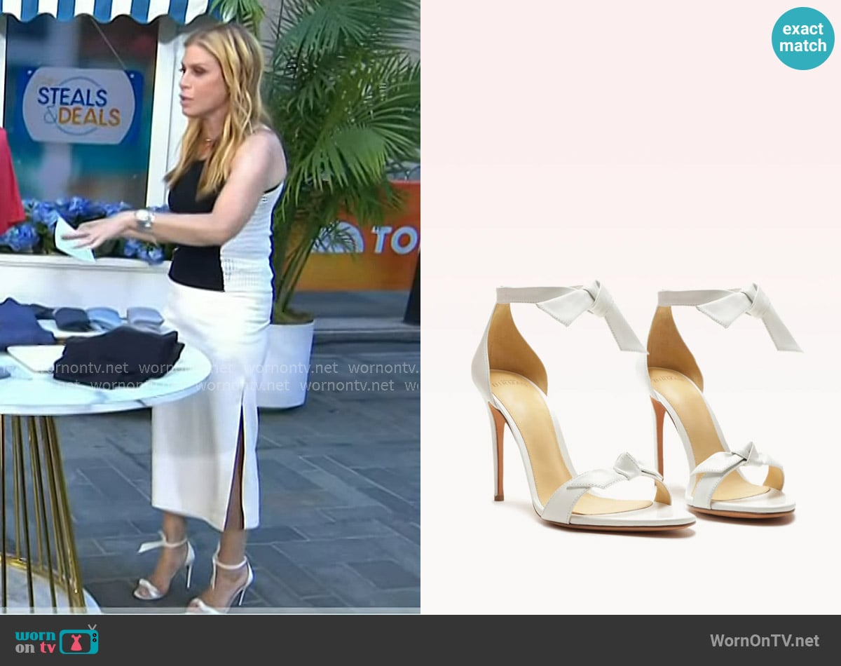 Alexandre Birman Clarita Leather Sandals worn by Jill Martin on Today