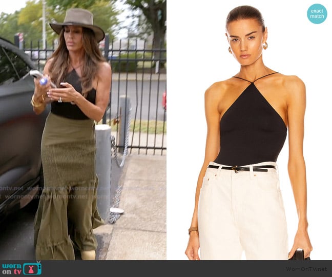 Alix NYC Bates Bodysuit worn by Liz McGraw on The Real Housewives of Rhode Island