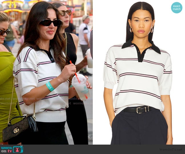 All The Ways Francesca Polo Top worn by Michelle Saniei on The Valley