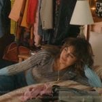 Allie’s cableknit ombre sweater on Off Campus