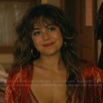 Allie’s red lace bra on Off Campus
