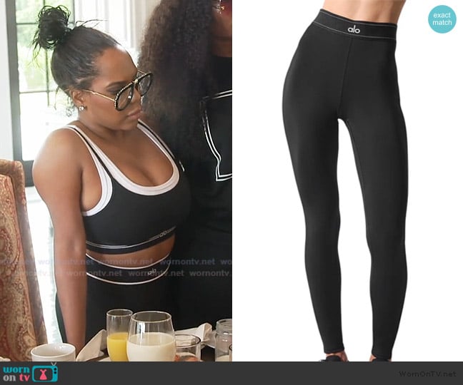 Alo Yoga Airlift High-Waist Suit Up Legging worn by Kelli Ferrell on The Real Housewives of Atlanta