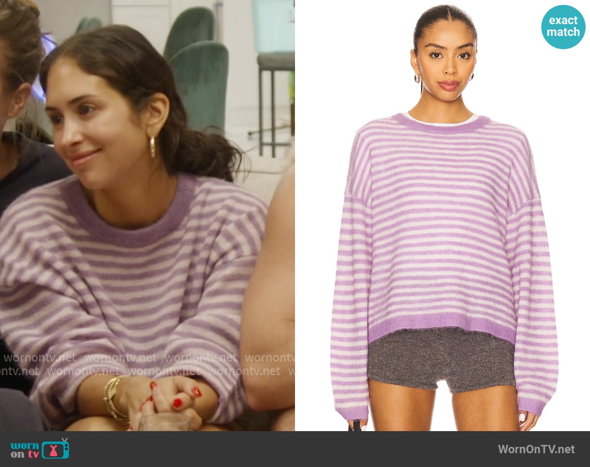 American Vintage Nenybay Pullover worn by Dara Levitan on Summer House