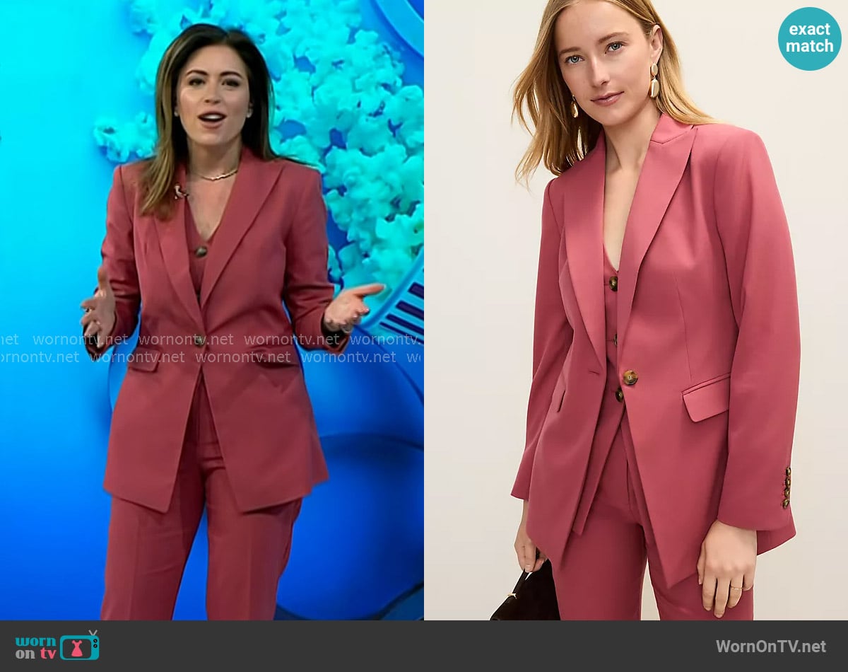 Chloe’s pink blazer on Today Chloe’s pink blazer on Today