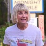 Anne’s graphic tee on The Four Seasons
