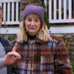Anne's plaid jacket on The Four Seasons