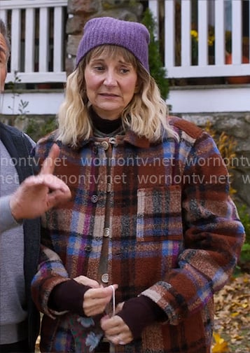 Anne’s plaid jacket on The Four Seasons