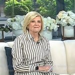 Anne’s stripe belted shirtdress on Today