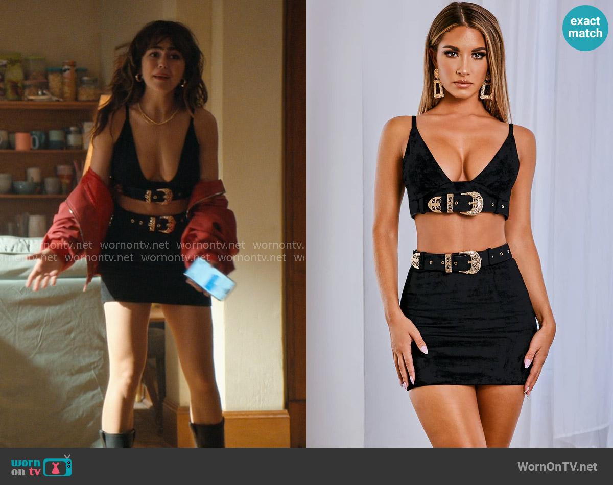 Baby Boo Zali Set worn by Allie Hayes (Mika Abdalla) on Off Campus