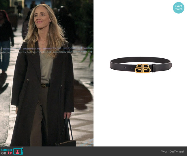Balenciaga BB Thin Belt worn by Teddy Altman (Kim Raver) on Greys Anatomy